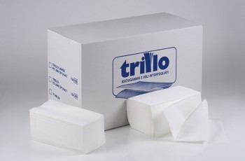 Asciugamani piegato a V 3 veli